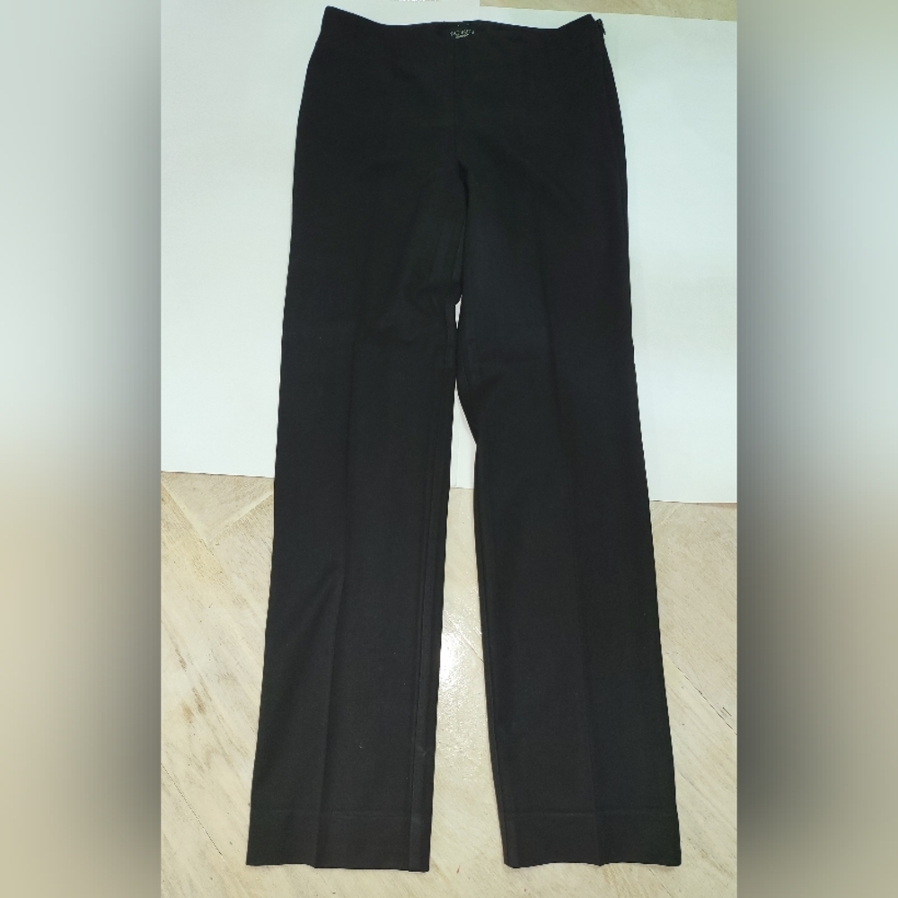 Talbots Tailored Stretch Straight Leg Pants - Picture 3 of 7